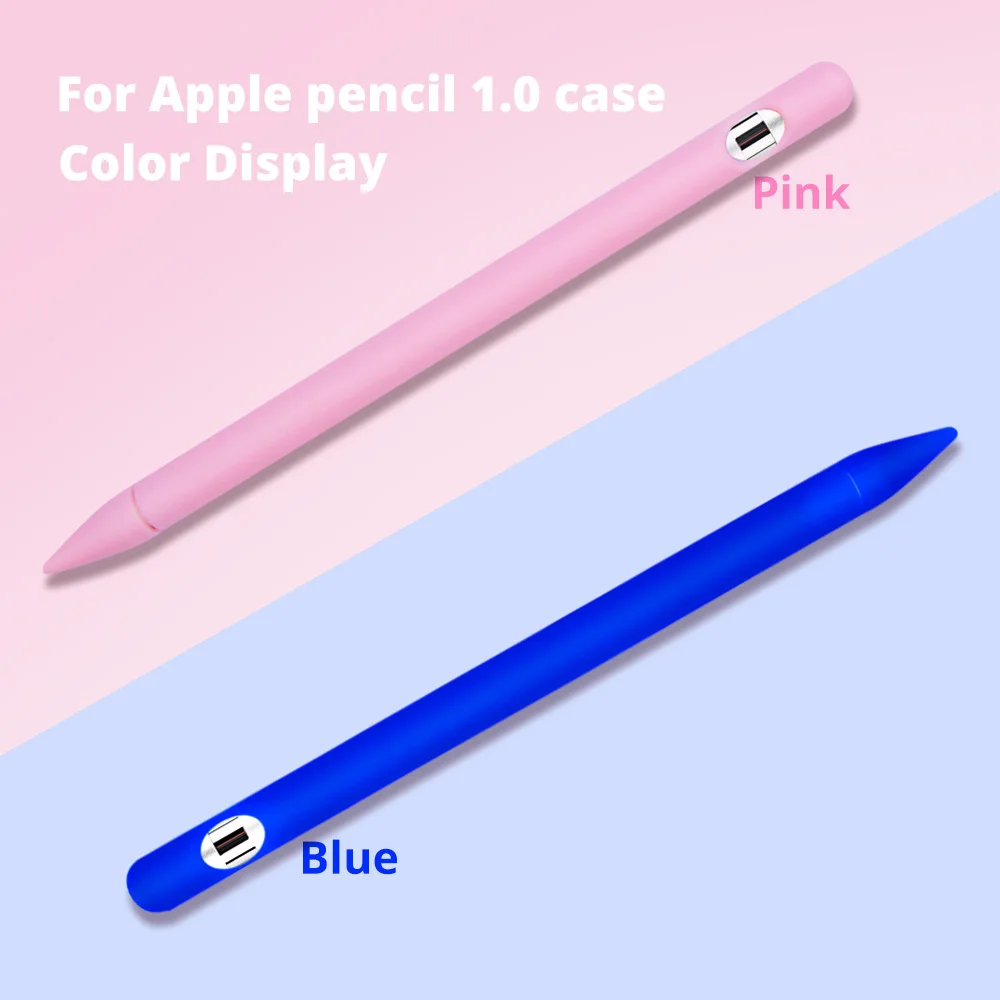 ANKNDO Мягкий силиконовый чехол-стилус для Apple Pencil 1st защитный чехол планшета стилус