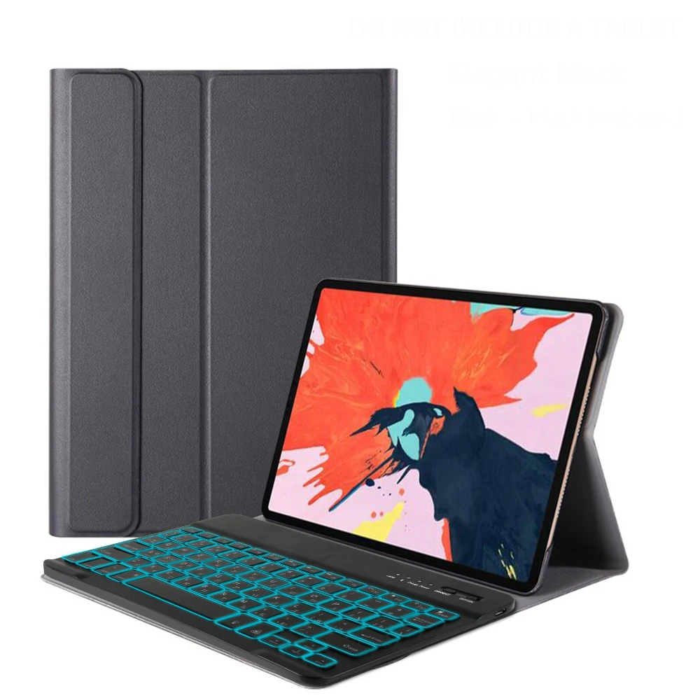 Чехол с клавиатурой для iPad Pro 11 2020 кожаный чехол планшета русской французской