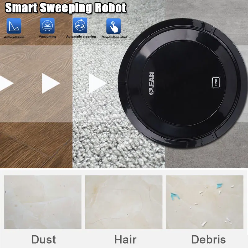 Домашняя уборочная машина электрический умный пылесос робот для чистки авто