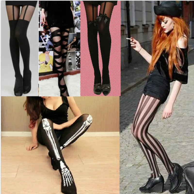 2019 горячая Распродажа тонкие женские колготки с бантом и сетчатым рисунком чулки