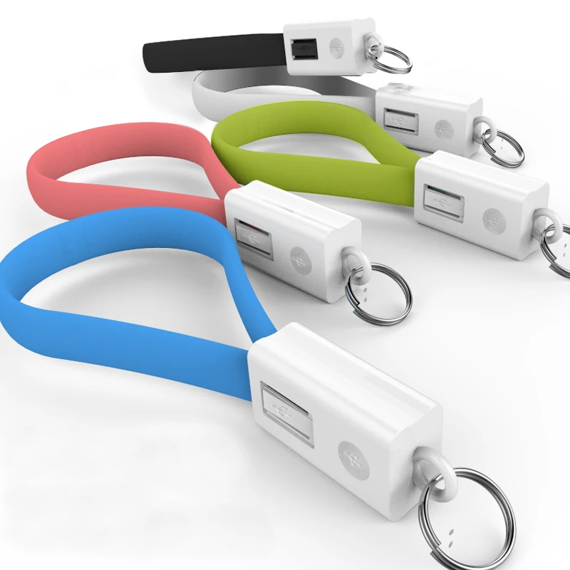 USB кабель Micro Type C для Lightning Кабель iPhone XS Max X 8 7 6 Samsung 2A мини брелок зарядное
