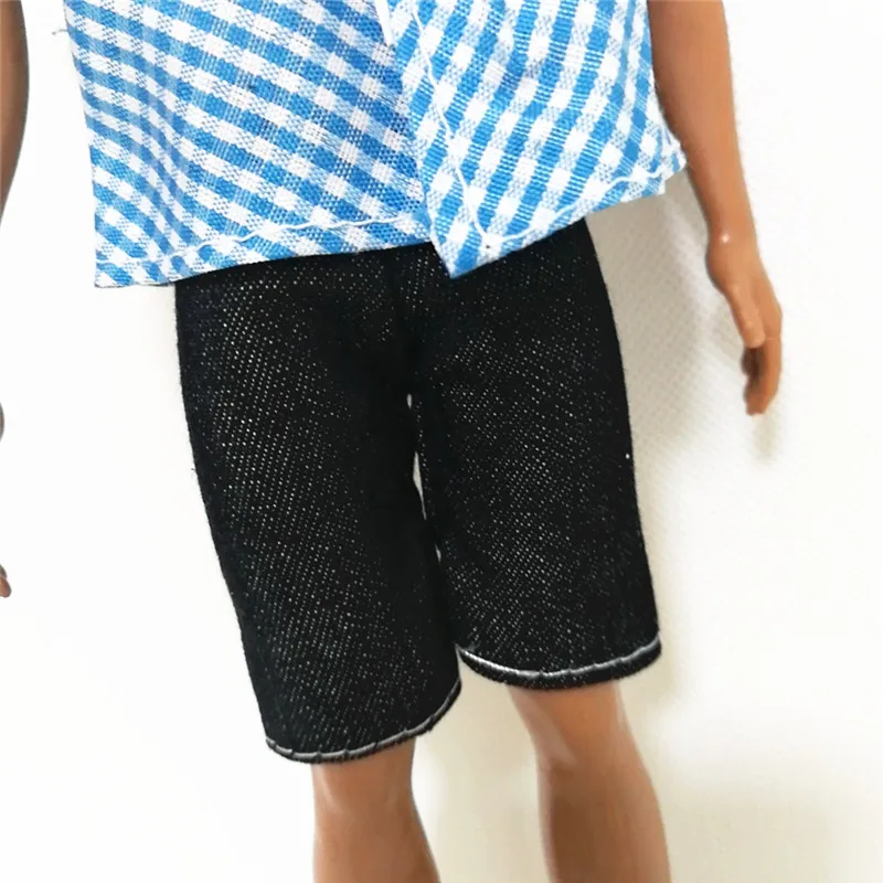 

Ken Boyfriend Blue Tops Outfits Set for Barbie BJD Doll Clothes Accessories Play House Dressing Up Costume Kids Toys