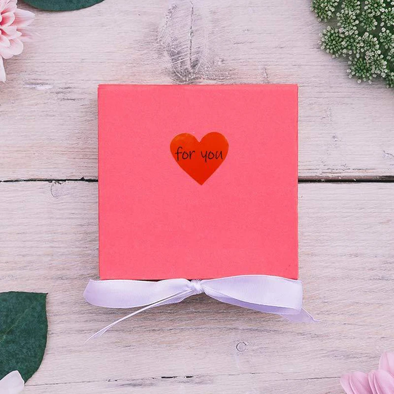 500 шт разноцветные наклейки ручной работы для свадебных торжеств этикетки