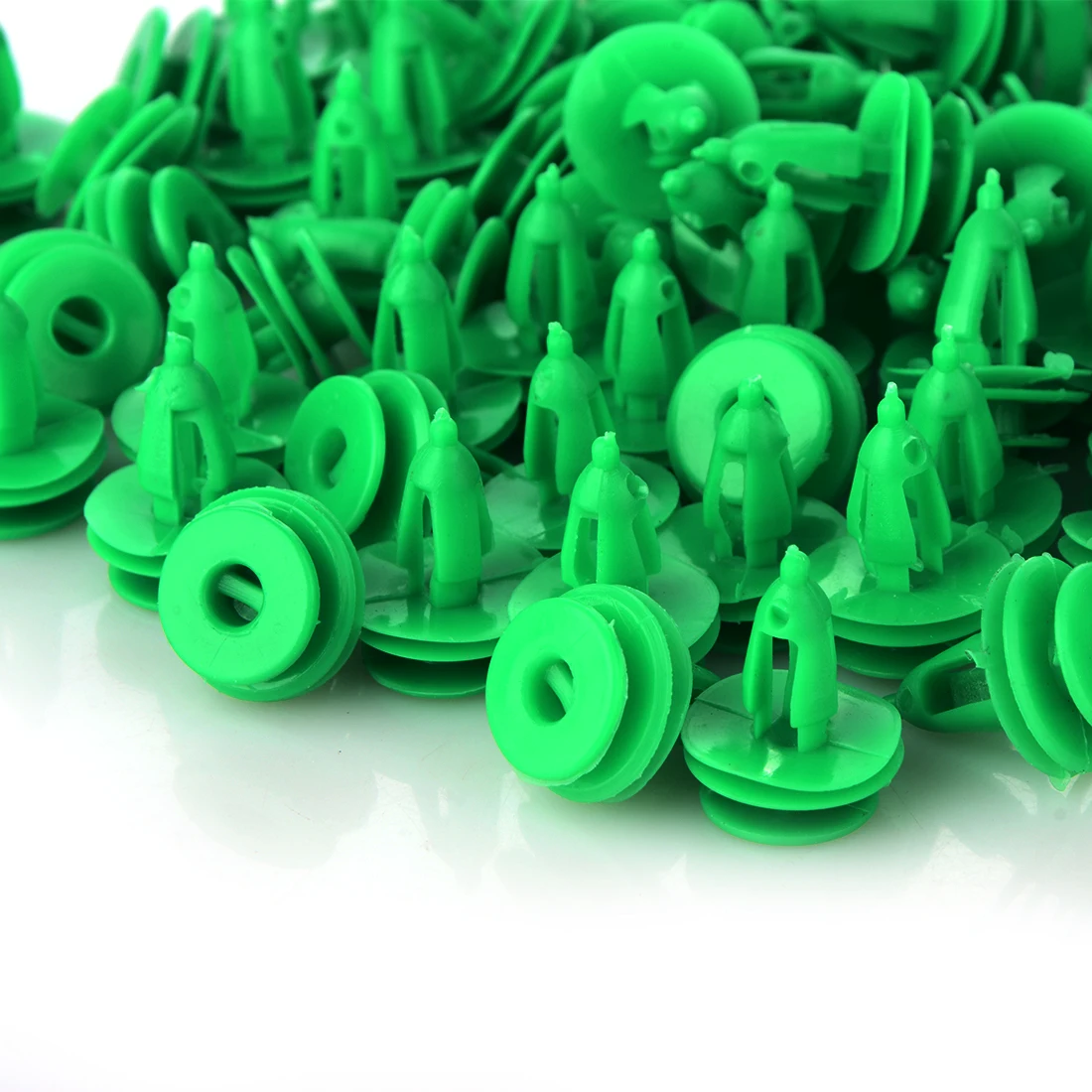 100 шт. зажимы для отделки автомобильной панели 8 мм диаметр отверстия фиксатор