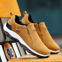 mens casual outdoor sneakers high quality leather shoes for men chaussures homme luxury brand work shoes man walking footwear