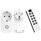 Универсальная Розетка европейского стандарта 230 в 16 А, беспроводной пульт дистанционного управления RF 433 МГц, умный выключатель, розетка питания с Broadlink RM4 pro