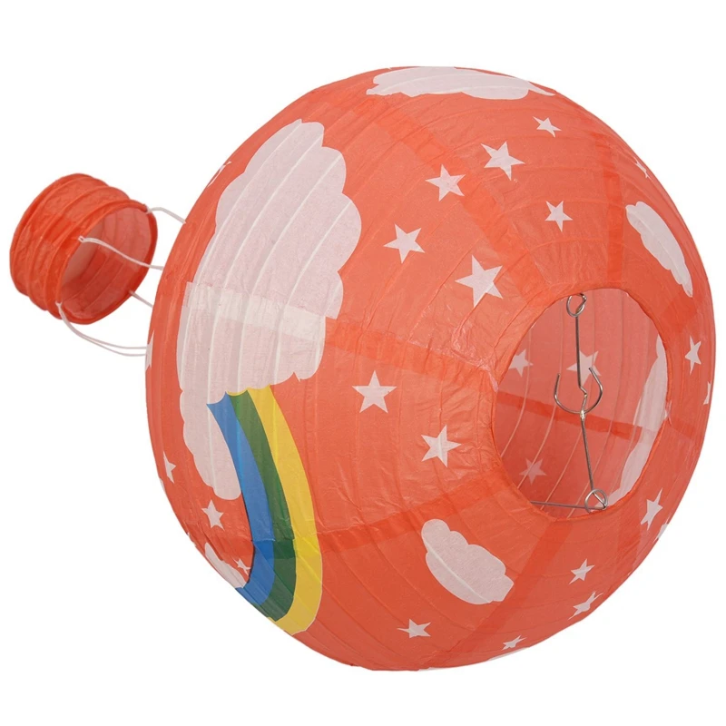 2 шт. 12 дюймов воздушный шар бумажный фонарь абажур потолочный светильник