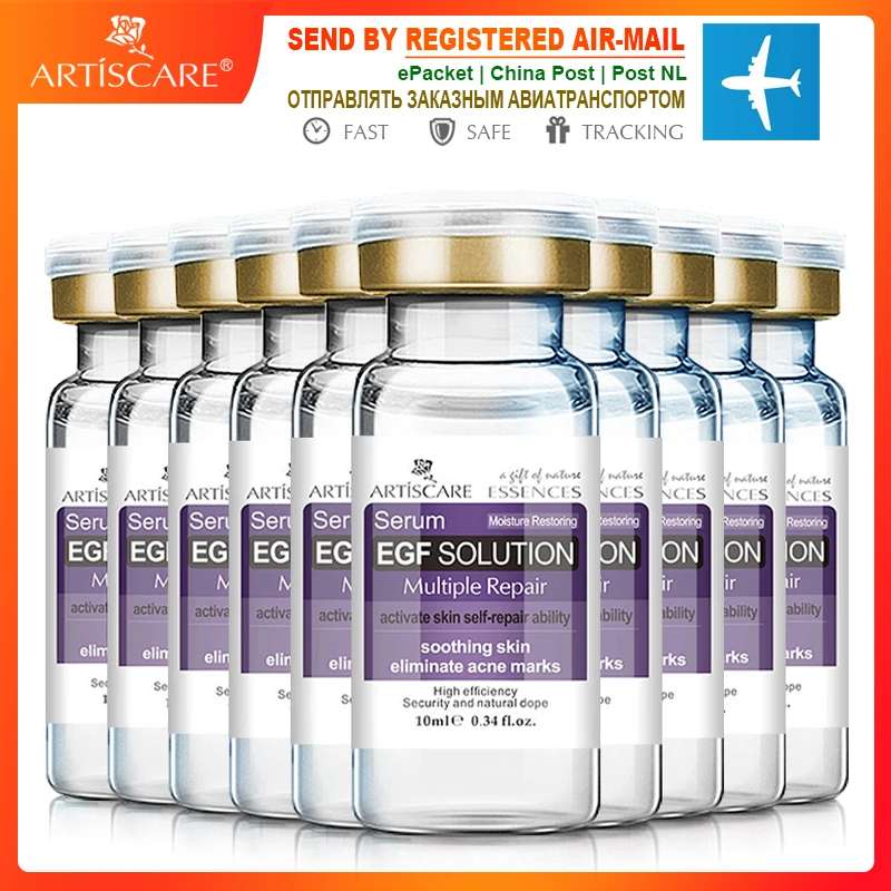 Сыворотка ARTISCARE для лица EGF Repair Essence 10 шт. средство удаления черных точек уход за