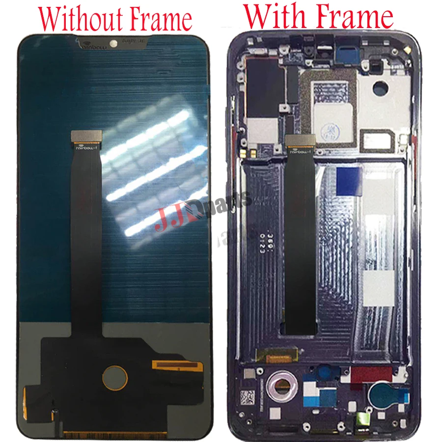 6,3" lcd для Xiaomi mi 9 mi 9 lcd дисплей кодирующий преобразователь сенсорного экрана в сборе mi 9 lcd с рамкой TFT для Xiaomi mi 9 lcd Замена