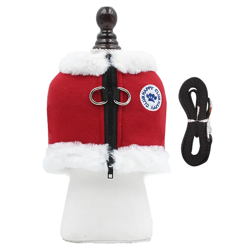 Шлейка для собак чихуахуа теплый нейлоновый жилет маленьких и средних щенков