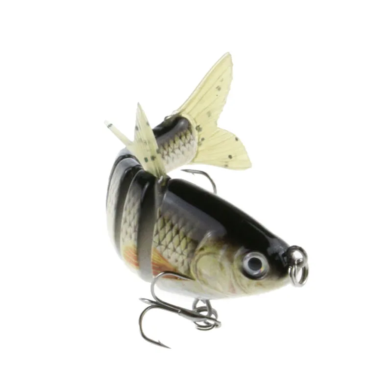 Реалистичная многосекционная рыболовная приманка 9 5 см 16 г искусственная