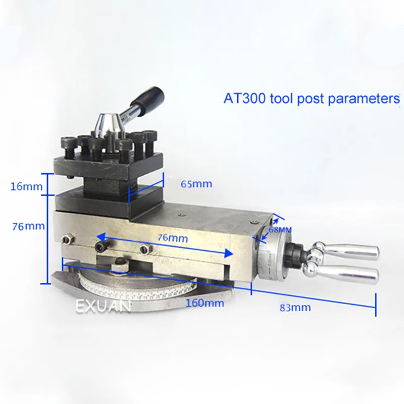 AT300 держатель инструмента мини токарный станок металлические аксессуары
