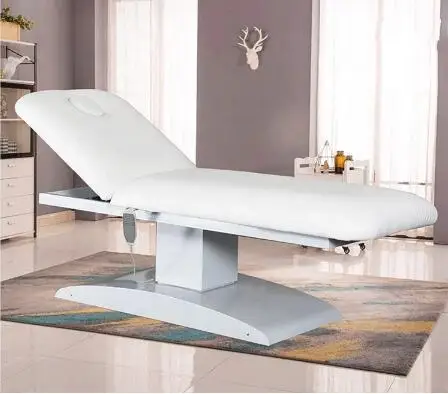 High Quality Electric Cosmetic Bed Spa Beauty Furniture Massae Table Facial Bed