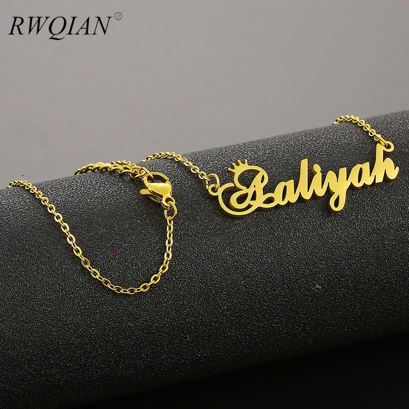 Ожерелье аалия золотого и серебряного цвета ожерелье на заказ для женщин с