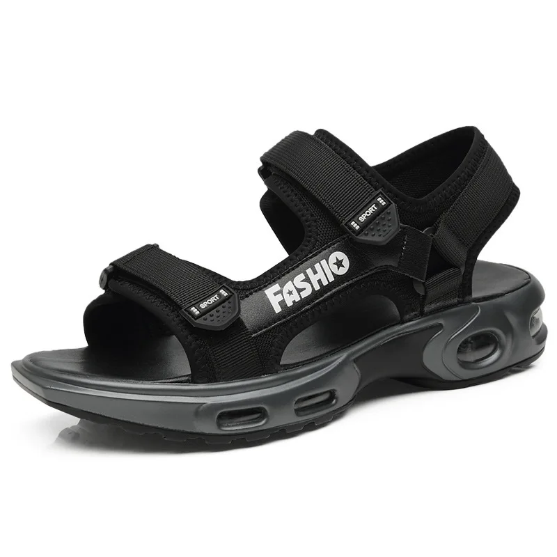 

Men's Sandals Height Increasing Non-Slip 2021 Summer New Fashion Shoes Breath Cushion Men's Beach Shoes Casual Sports Sandal Men