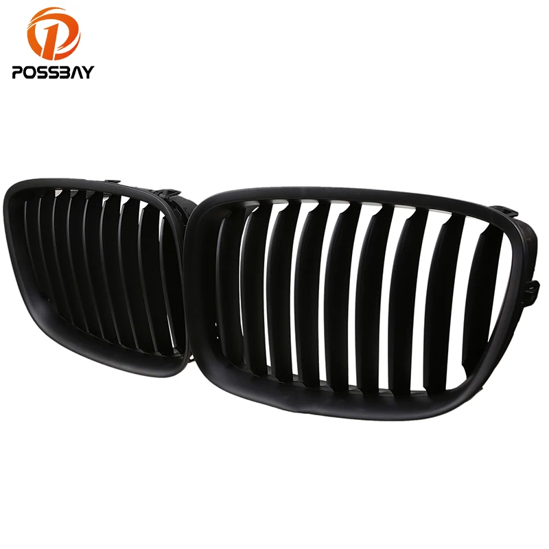 Posbay матовый черный передний бампер почек решетки для BMW 5 Series F07 528i/530d/535dX/535i/520d Gran