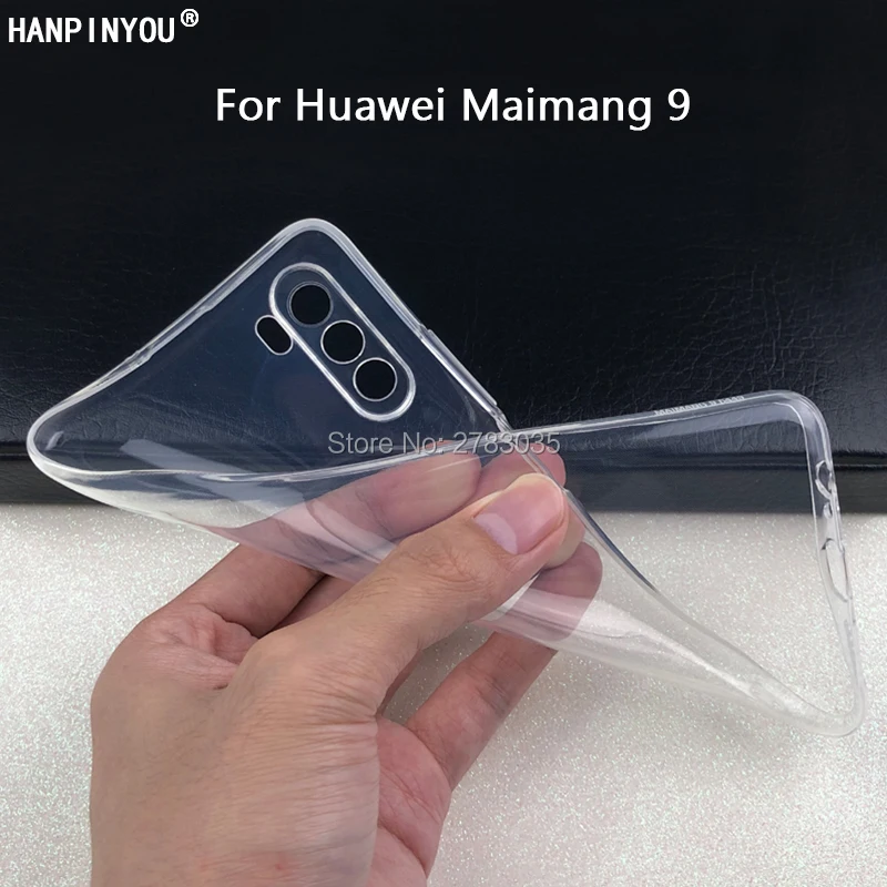 Для Huawei Maimang 9 5G 6 8 &quotтонкий кристально прозрачный мягкий ТПУ чехол для задней