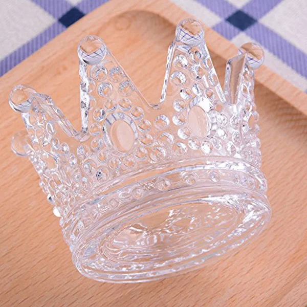 пепельница в форме короны. подставка для кистей корона. стеклянная корона. стеклянная корона разбивается. корона стекло.