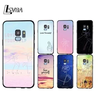 silicone cover love yourself flower kpop for samsung galaxy a9 a8 a7 a6 a6s a8s plus a5 a3 star 2018 2017 2016 phone case
