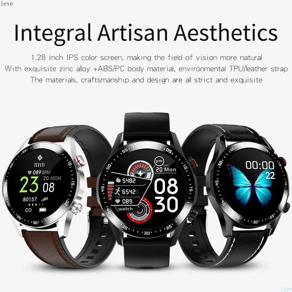 

MissYou 2021 New Smart Watch Men Full Touch Screen Sport Fitness Watch IP67 Waterproof Bluetooth For Android ios smart watch