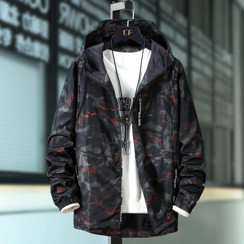 Плюс 10XL 9XL 8XL 7XL 6XL весенне-осенняя мужская повседневная камуфляжное худи куртка мужская ветровка пальто мужская верхняя одежда