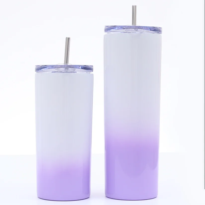 Новый тонкий винный стакан 20 унций бутылка для воды из нержавеющей стали