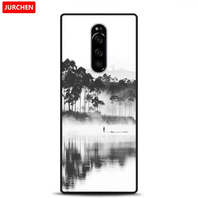 9 Чехол jurchen для sony Xperia 1, чехол для Xperia One, милый мультяшный Мягкий силиконовый чехол из ТПУ для sony Xperia1 sony 1, чехол - Цвет: 9