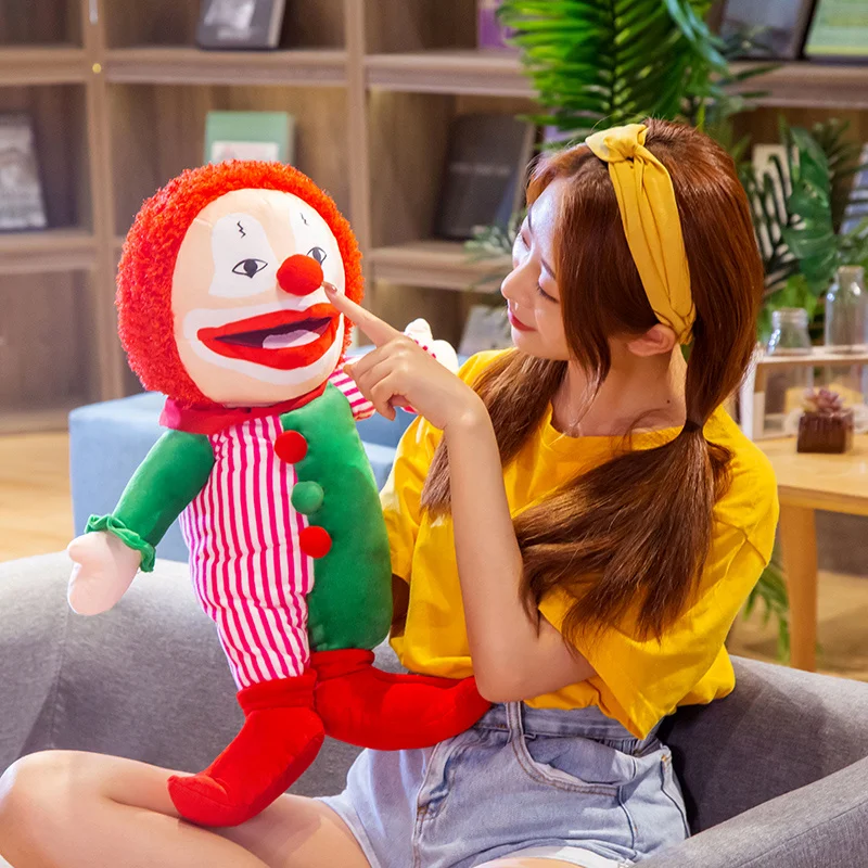 Милые куклы-клоуны куклы-марионетки Дед Мороз клоун реквизит для выступлений