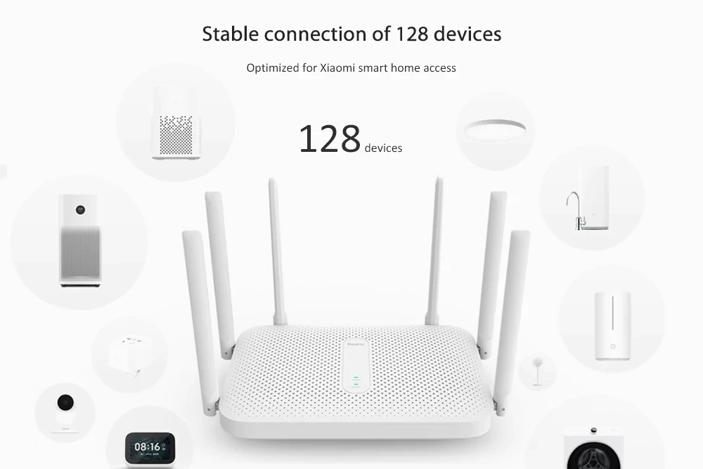 Маршрутизатор Xiaomi Redmi AC2100 гигабитный 2 4G и 2G Беспроводной Wi Fi ретранслятор с 6