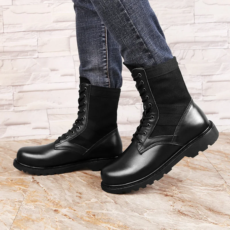 Модные ботильоны в стиле ретро Мужская обувь уличные ботинки-дезерты из