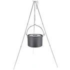 Складной штатив Desert  Fox Camp Fire, штатив из алюминиевого сплава с мешком, подвесной Портативный штатив для кемпинга, пикника, барбекю