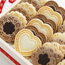 Galletas Molde para galletas y sándwiches para el día de san valentín...