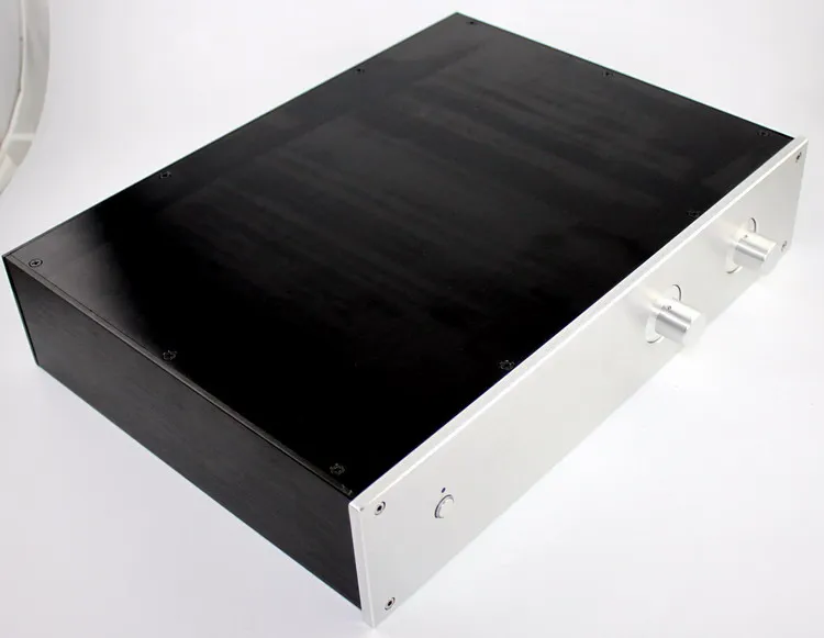 

KYYSLB 312 * 425 * 90MM WA19 All Aluminum BOX for Amplifier Amplifier Chassis Luxury Amplifier Chassis House Enclosure