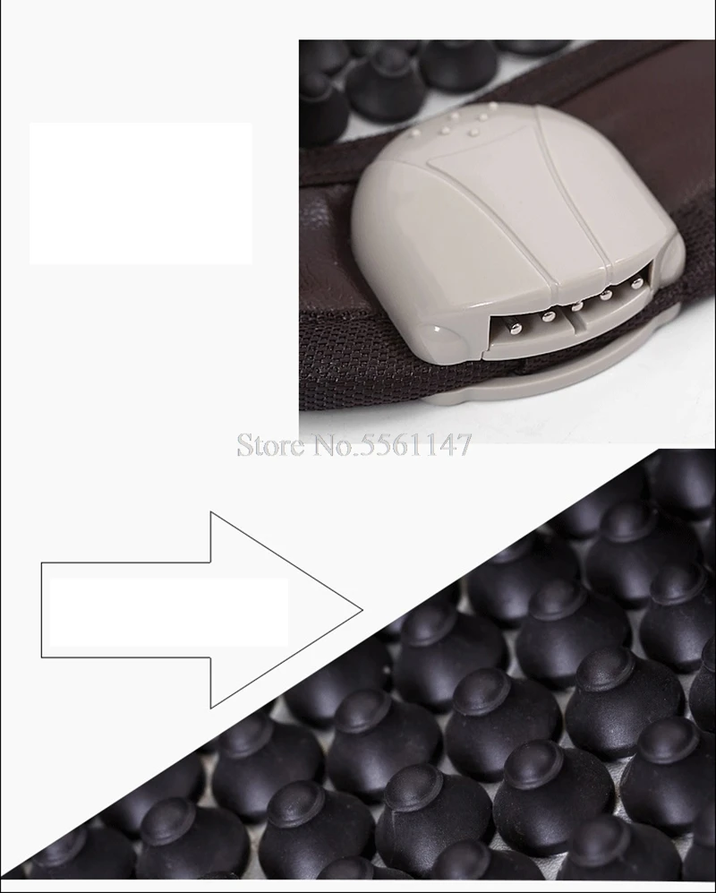 Массажный коврик для иглоукалывания с турмалином и германием Корея | Красота