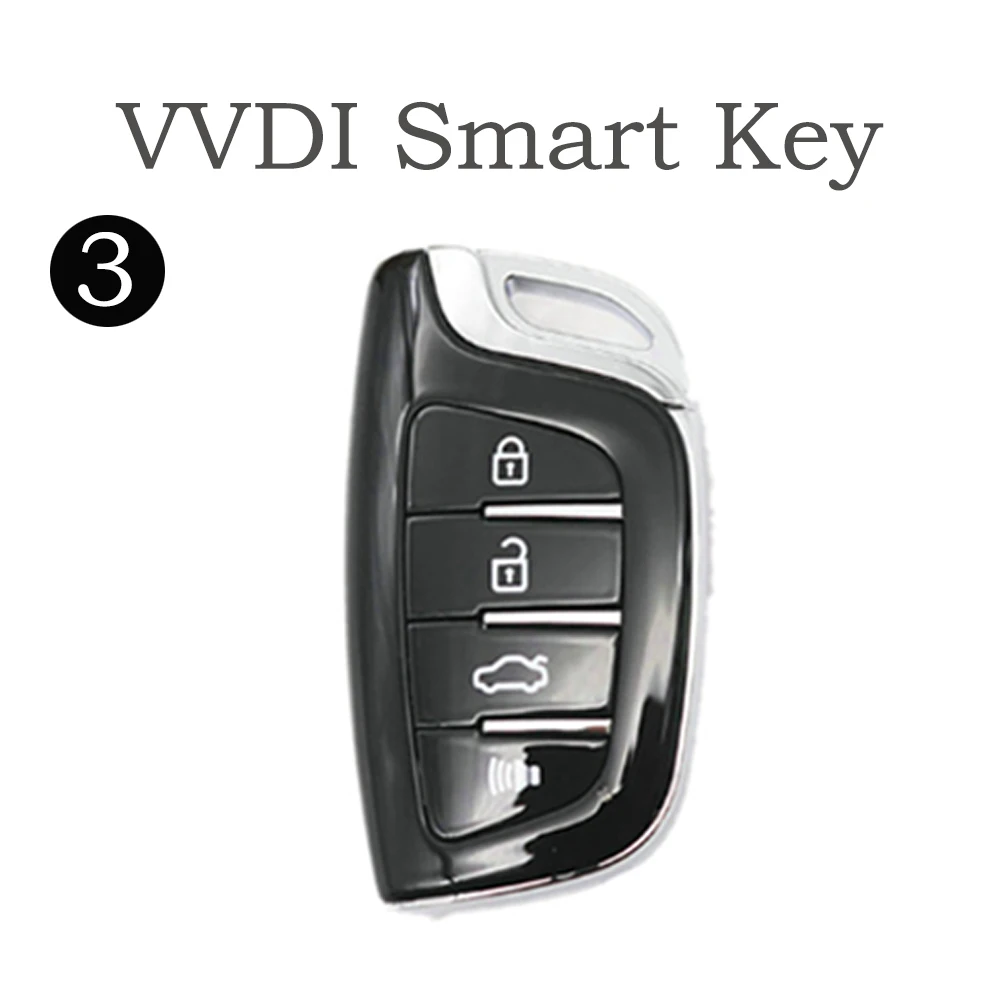 Автомобильный смарт ключ OkeyTech VVDI с 3 кнопками ручная универсальная дистанционная