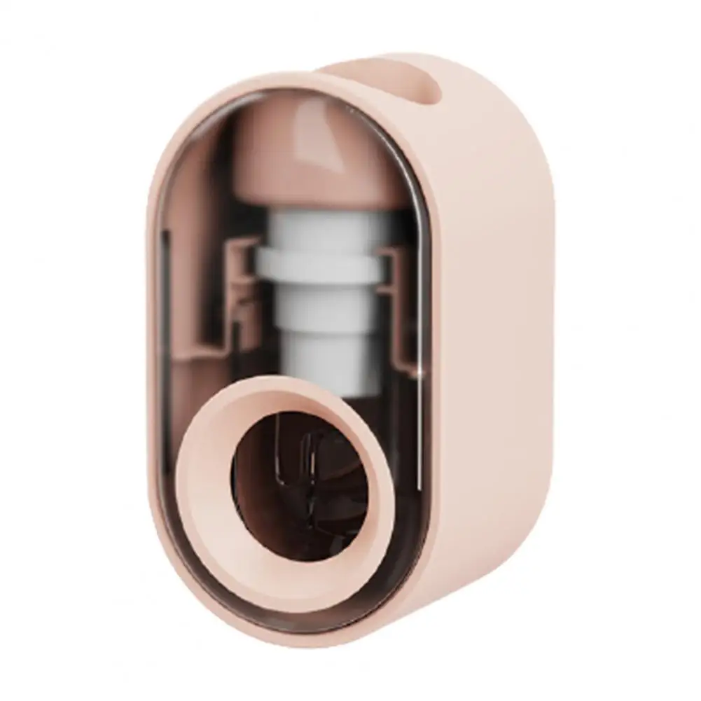 Toothpaste Squeezer Wall Mounted Punch Free Waterproof PC Automatic Anti-dust Dispenser for Home Toothbrush Holder | Дом и сад