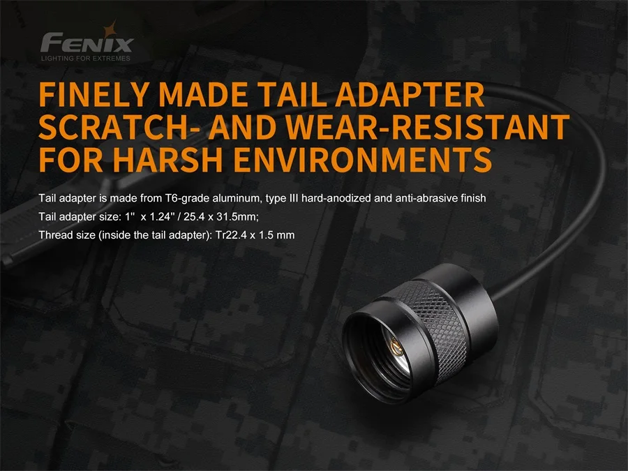 Fenix AER-02 V2.0 дистанционный переключатель давления для Fenix Тактический фонарик FD41/TK09/TK15UE/TK22/UC35/PD35 V2.0/PD35TAC