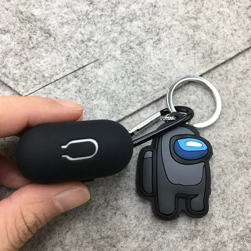 

Cartoon Among Us Earphone Case for Apple Airpods 1 2 With Amongus Key Chain Wireless Bluetooth Headphone Cover for Airpods