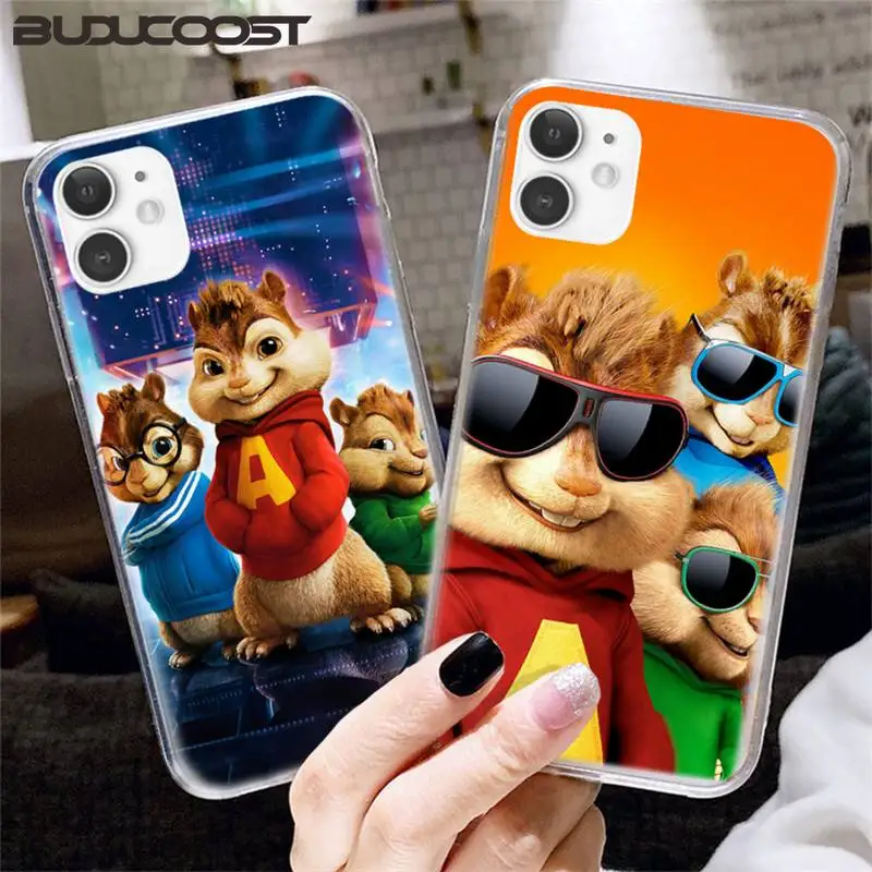 Чехол для телефона EWAU Alvin и The Chipmunks роскошный уникальный чехол Iphone 11 Pro Max X XR XS 7 8 6 6S