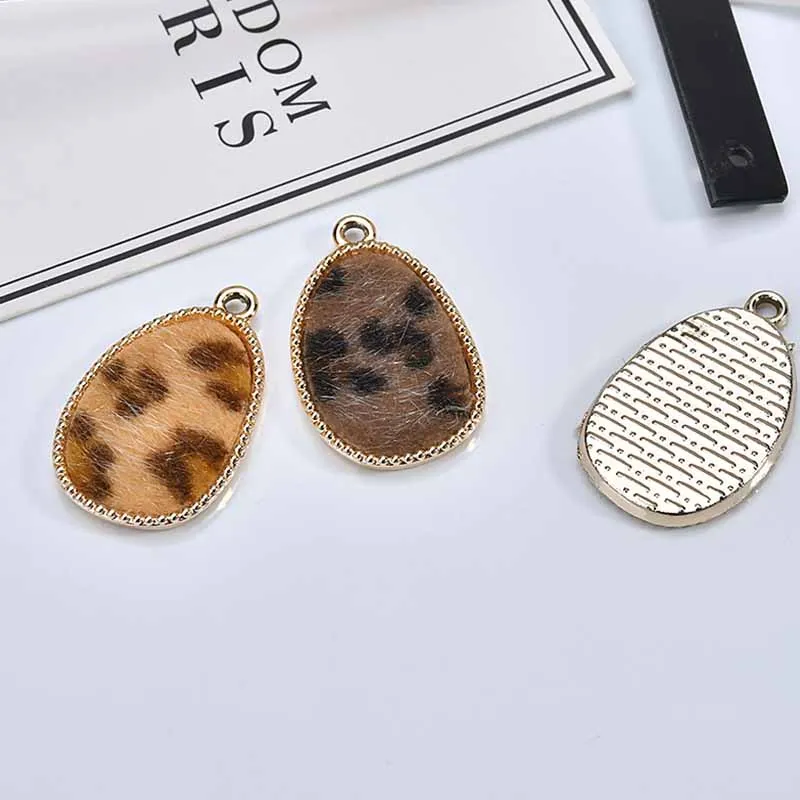 DIY аксессуары ручной работы Леопардовый принт имитация норковых волос любовь