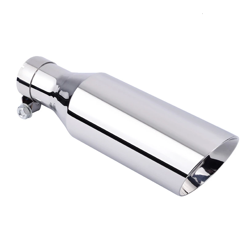 ESPEEDER Universal Stainless Steel Exhaust Tip Pipe Car Styling Muffler Tail For pipe 54mm 51mm 50mm | Автомобили и мотоциклы