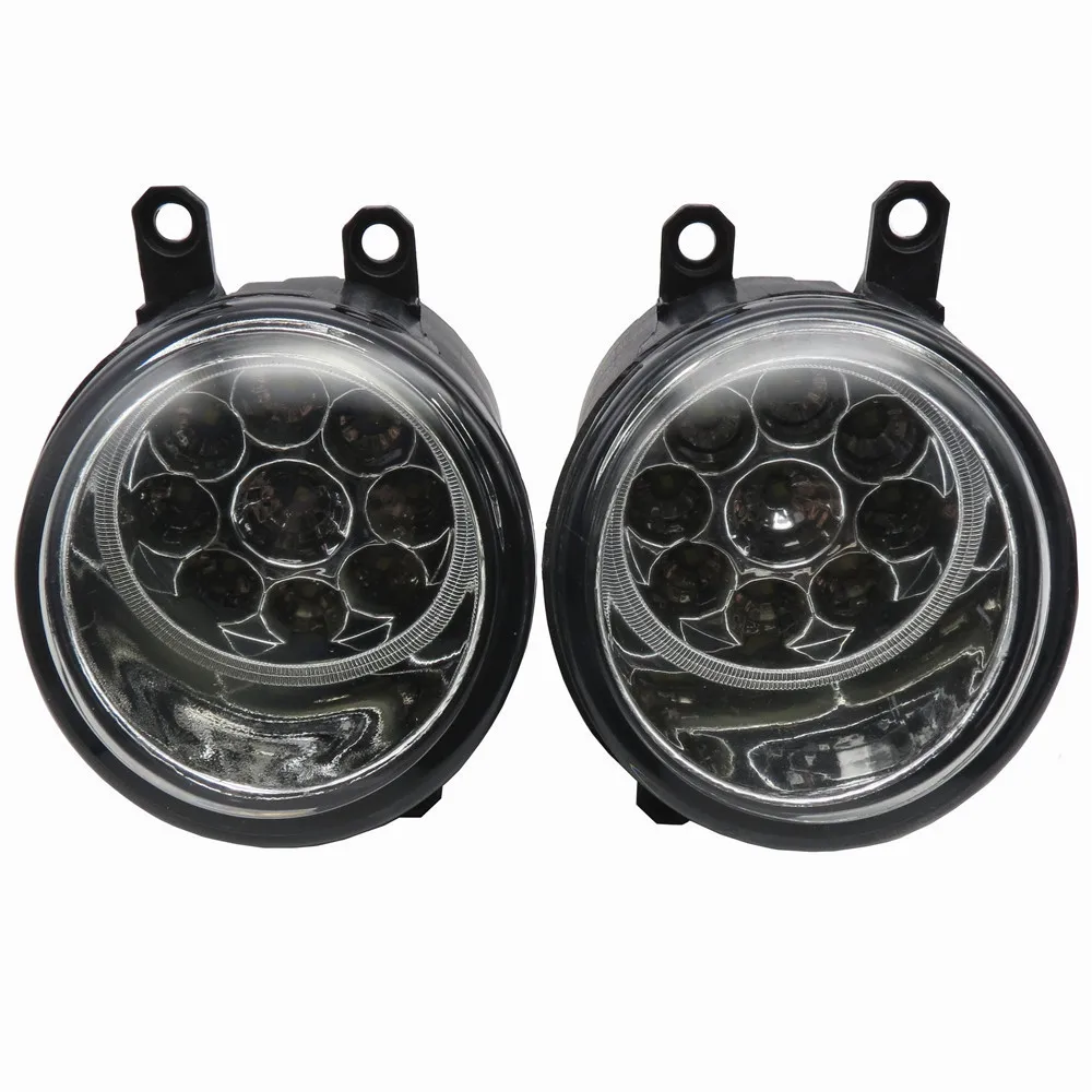 Противотуманный светильник s для Polo светодиодный авто противотуманный DRL Дневной