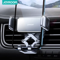 Joyroom Car Phone Holder Stand For Air Vent Mount 4 7-6 8 Inch Phone Strong Clamping Phone holder Support For iPhone Samsung