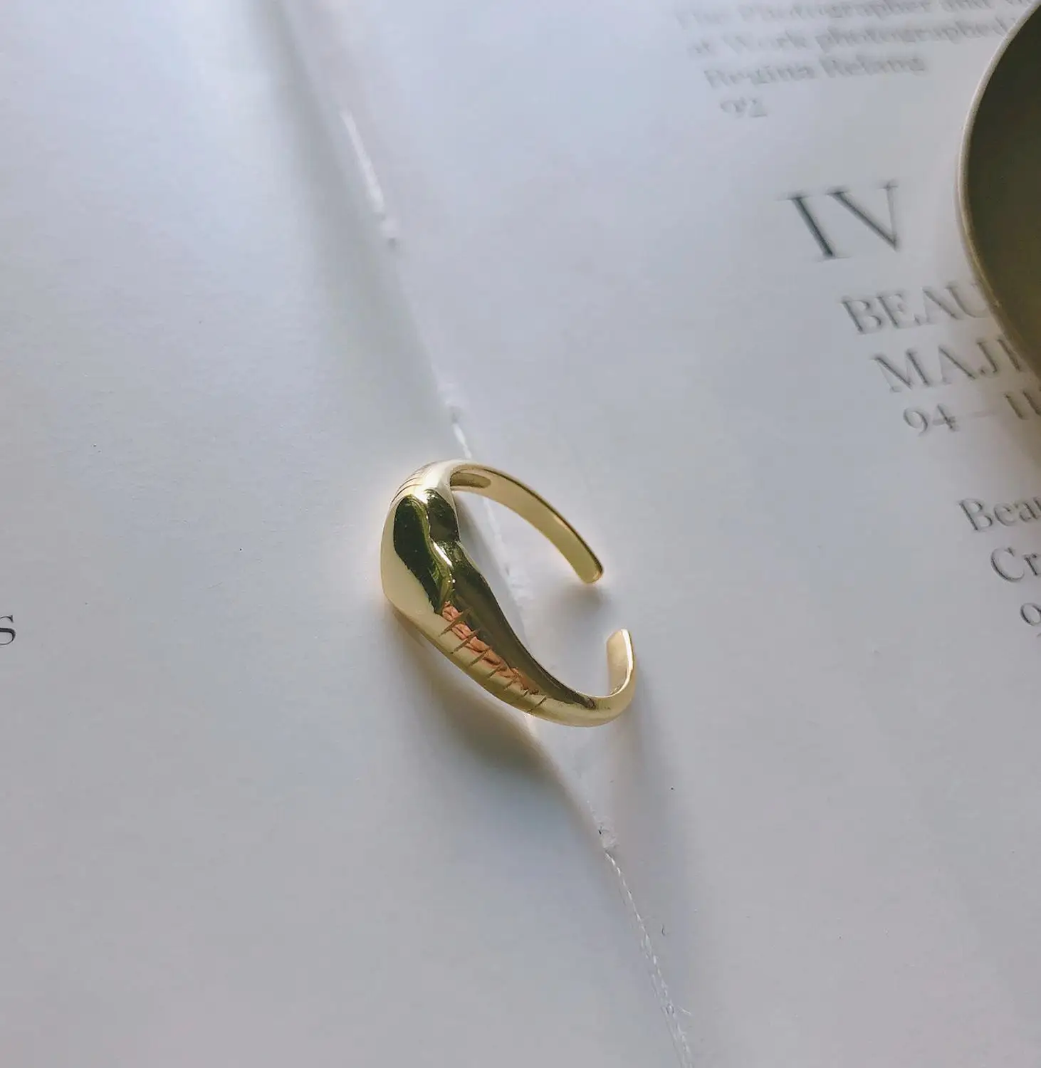 Кольцо с гравировкой в виде сердца из серебра 925 пробы 1 шт.|Кольца| |