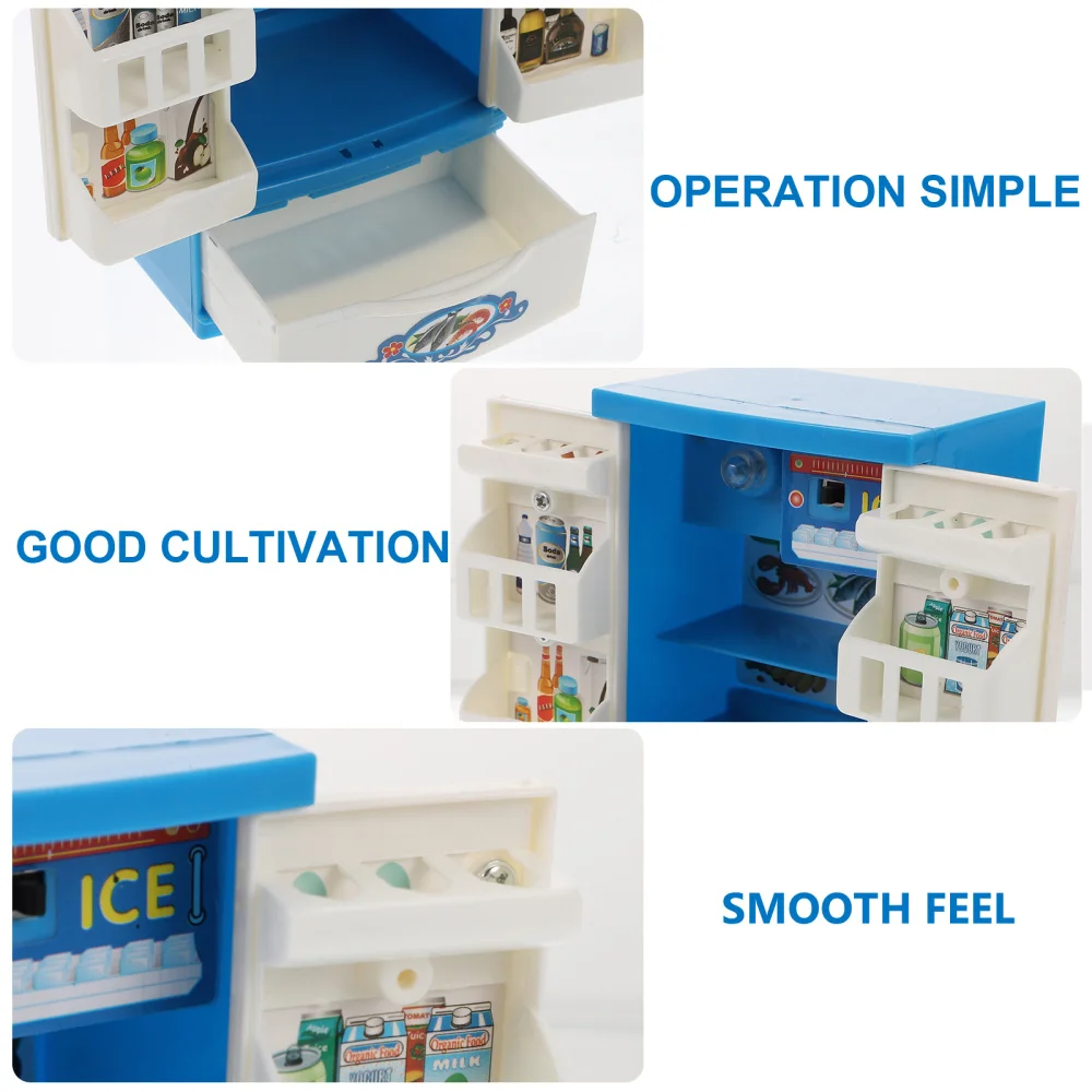 

1PC Kid Playing House Refrigerator Mini Educational Home Appliance