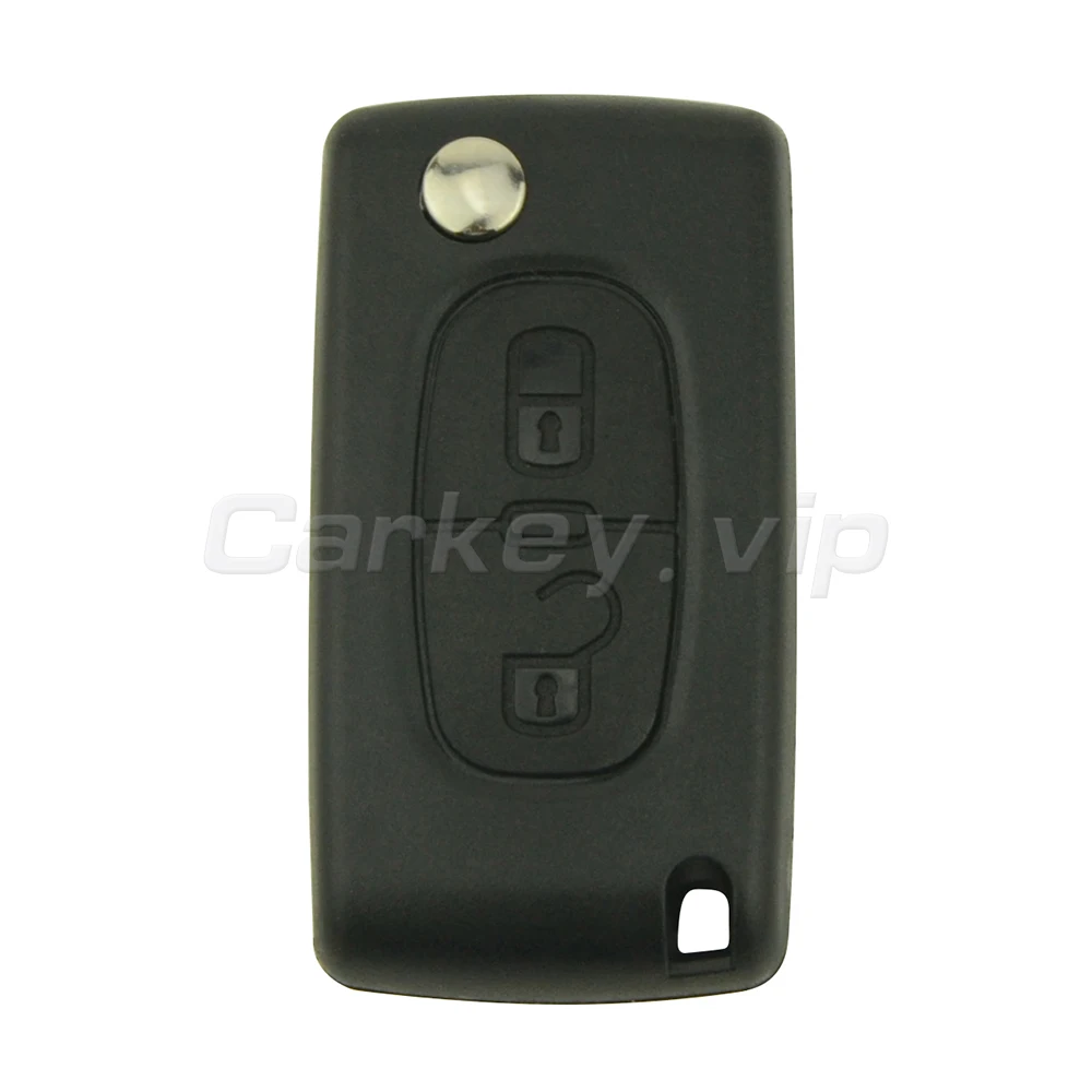 Remotekey CE0536 флип дистанционного ключа автомобиля 2 кнопки для peugeot 207 307 308 433 МГц id46-pcf7961 HU83