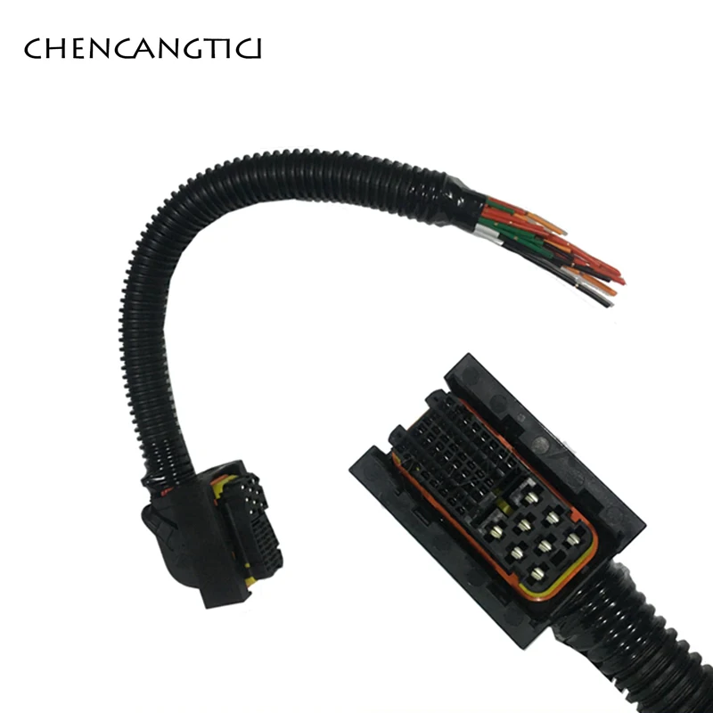 1 Набор 40 Pin Авто ECU PC плата Common Rail разъем TE AMP Tyco с жгутом проводов для Sinotruk Howo 1473252-1 |