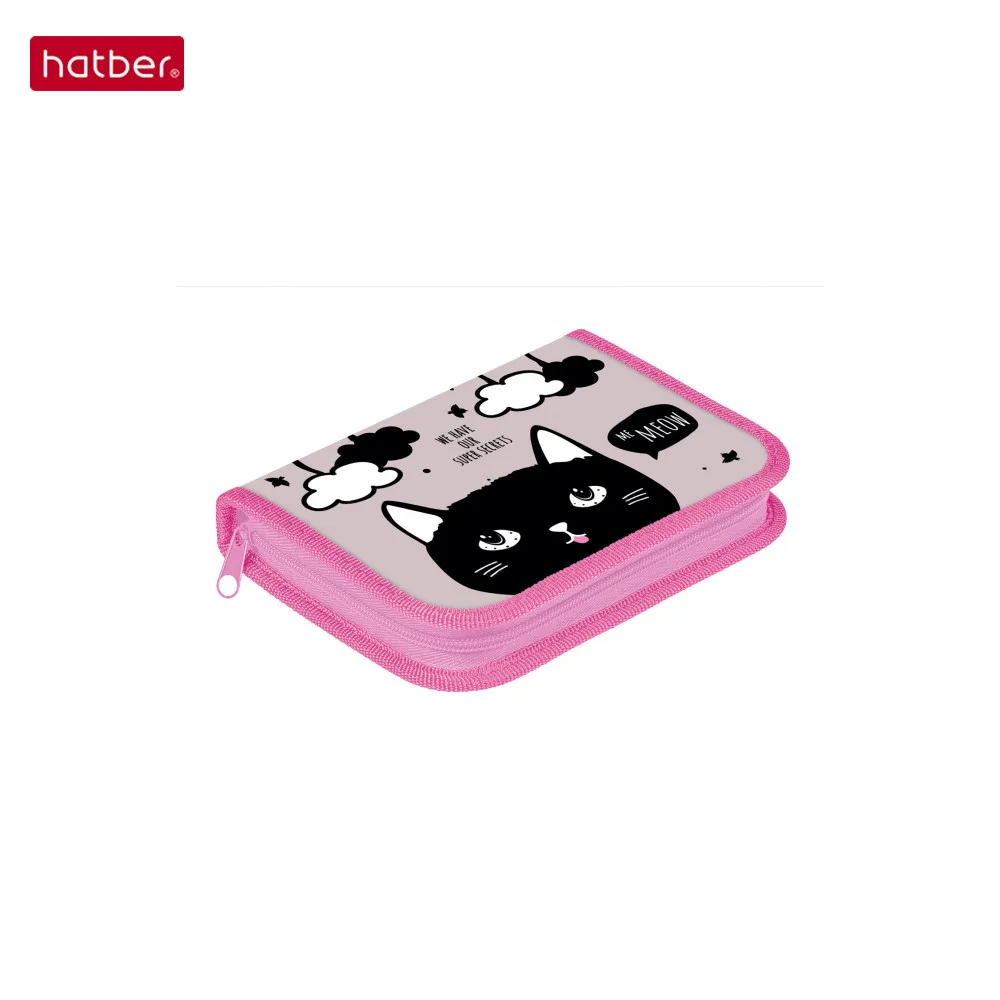 Пенал 190х130мм 1 отделение на молнии SoftTouch|Пеналы| |