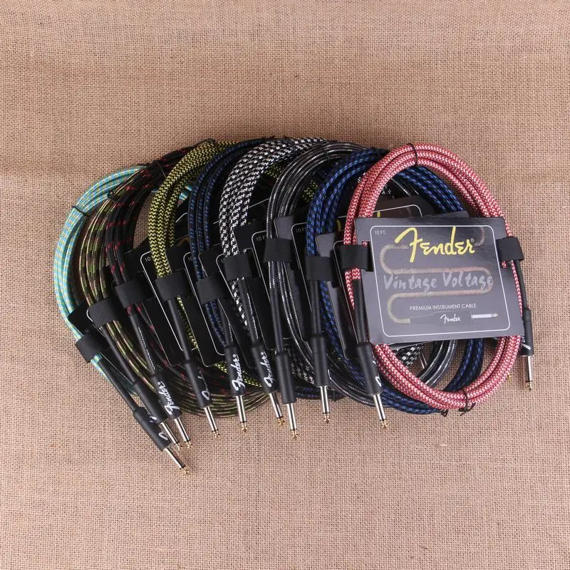 

Guitar cable, guitar lead, audio cable, braided shielded cable