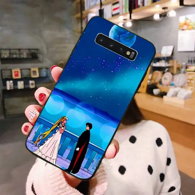 

SAILOR MOON anime cartoon cute Phone Cases For Samsung A50 A51 A71 A20E A20S S10 S20 S21 S30 Plus ultra 5G M11 funda shell